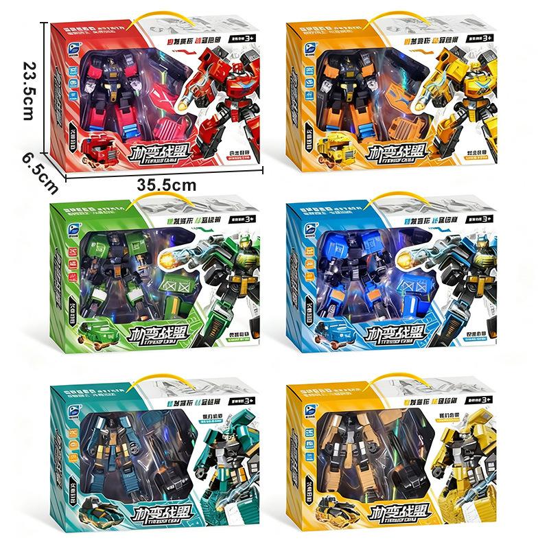 Guochao-style Mecha Assembly Model, Detachable & Reorganizable Creative Toy Fostering Hands-on Skills, Holiday Surprise Gift