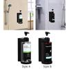Refillable Pump Bottle Manual Multipurpose Portable Wall Mount Shower Dispenser for Toilet Farmhouse Restaurant Bathroom Hotel