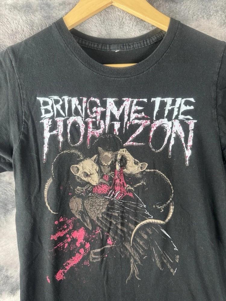 РЕДКИЙ! Bring Me The Horizon Черная Футболка Репринт ГОРЯЧАЯ НОВИНКА Унисекс Футболка XXXL
