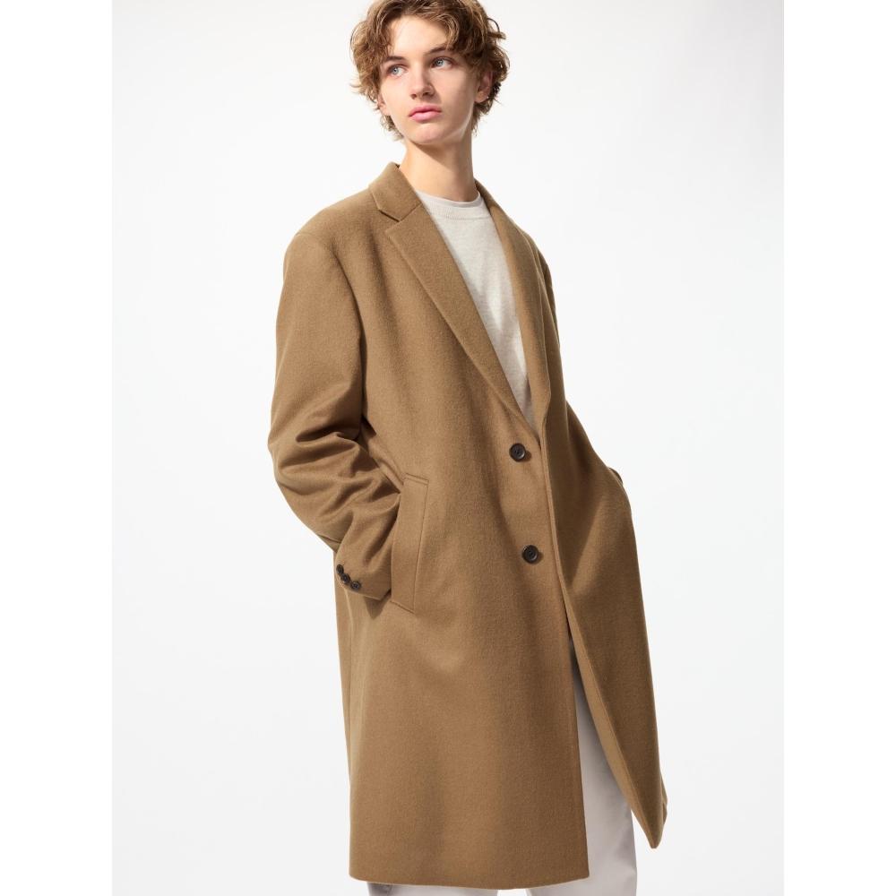 Uniqlo Wool Cashmere Chester Field Coat