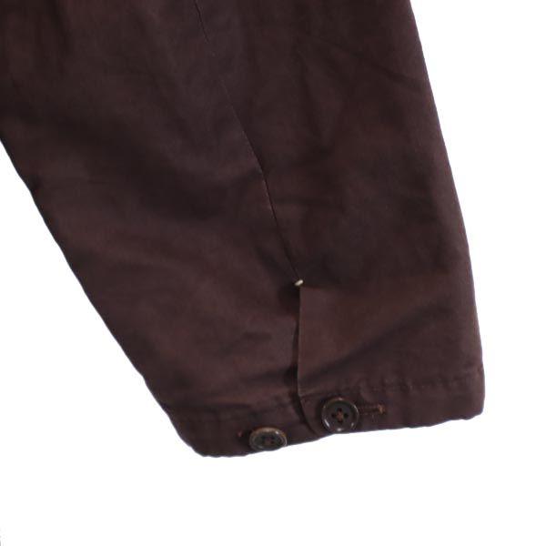 YAECA Light linen blend Chester coat M Brown WRITE Men's Used