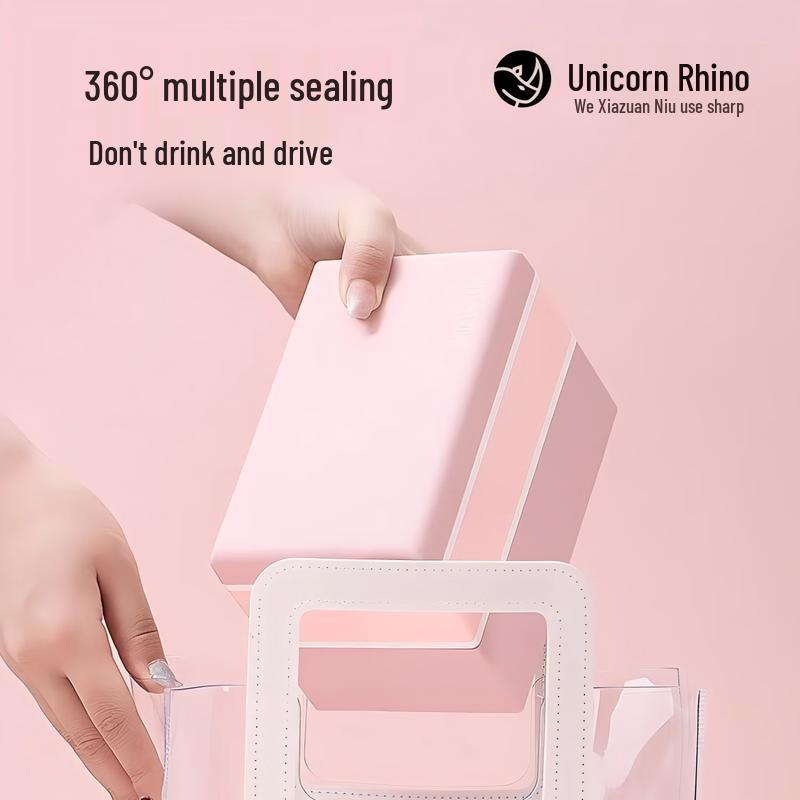Sakura Blossom Double-layer Glass Lunch Box