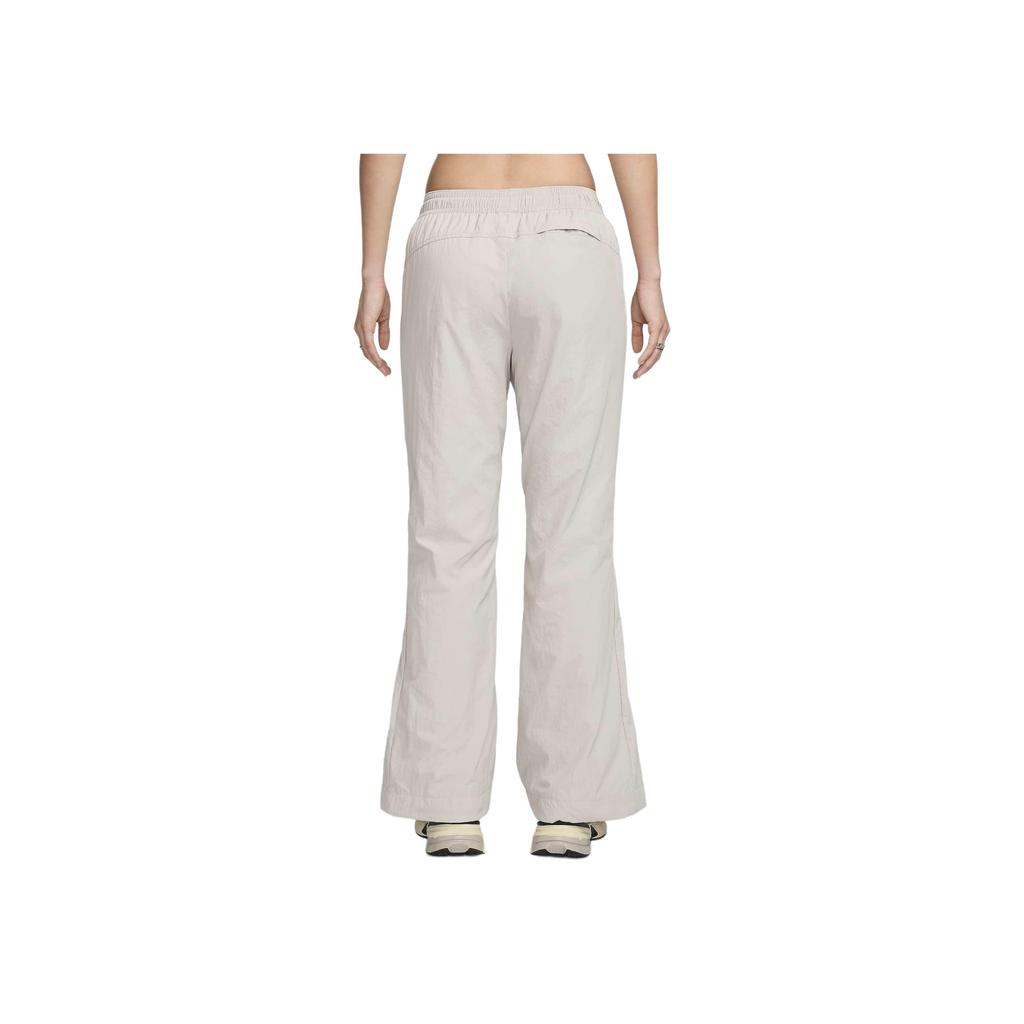 Nike Sportswear Solid Waterproof Sweat-Absorbing Comfortable Casual Knit Sports Pants Women bottoms Light-Iron White FV7544-014