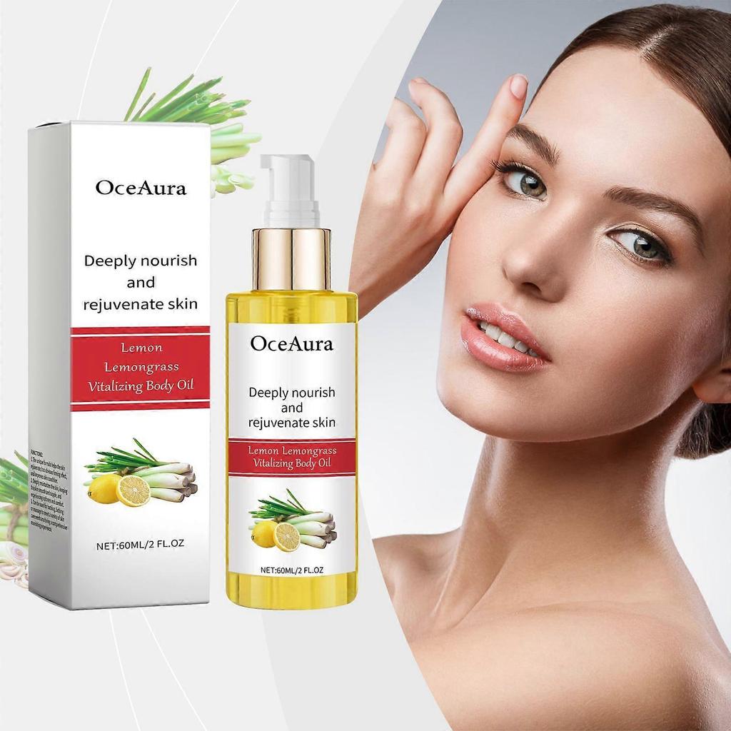 Oceaura Lemon Citronella Moisturizing Oil Is A Daily Massage Oil For Soothing, Nourishing And Moisturizing The Entire Body