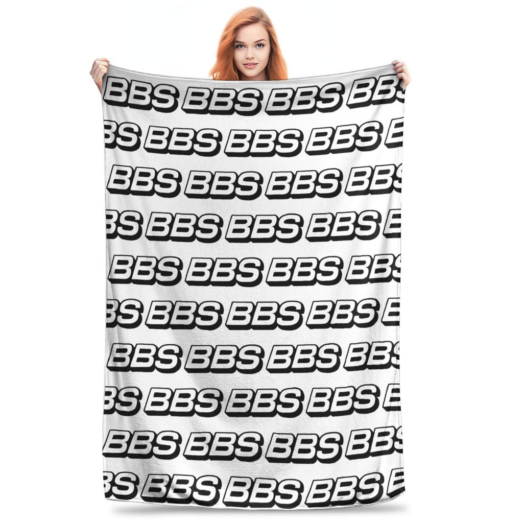 Bbs Racing Rims Blankets Warm Fleece Sofa Throw Blanket for Home Bedroom Office Throws Bedspread Quilt