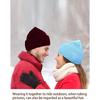 3-Hole Knitted Full Face Cover Ski Mask, Adult Winter Balaclava Warm Knit Full Face Mask for Outdoor Sports