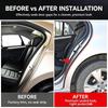 Car Door Rubber Seal Strip Universal Car Door Weatherstrip For C Pillar Protection Sealant Strip For Car Accessories