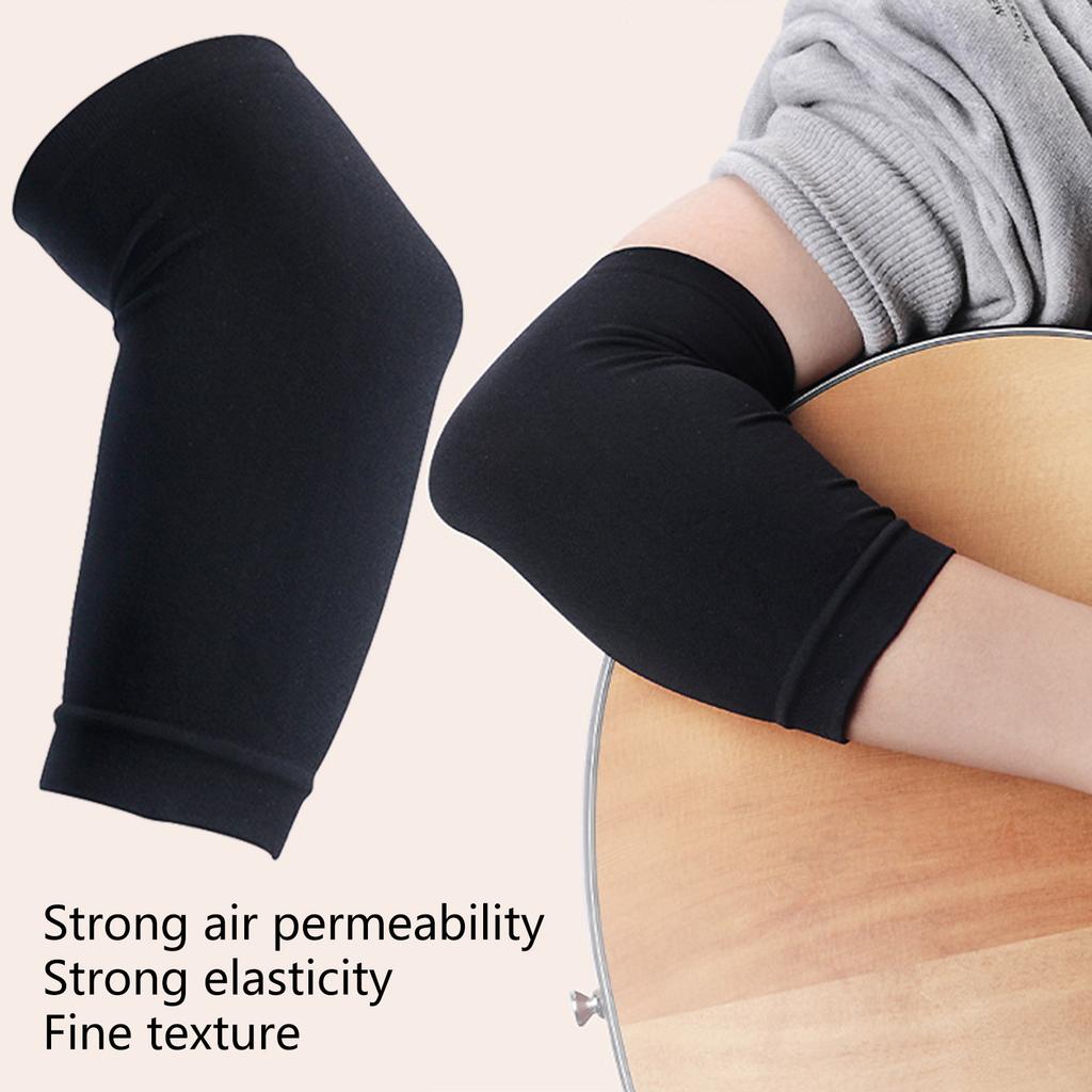 Breathable Arm Compression Sleeve Ergonomic Elbow Stabilizer Cotton Texture for Arthritis Epicondylitis During Exercise