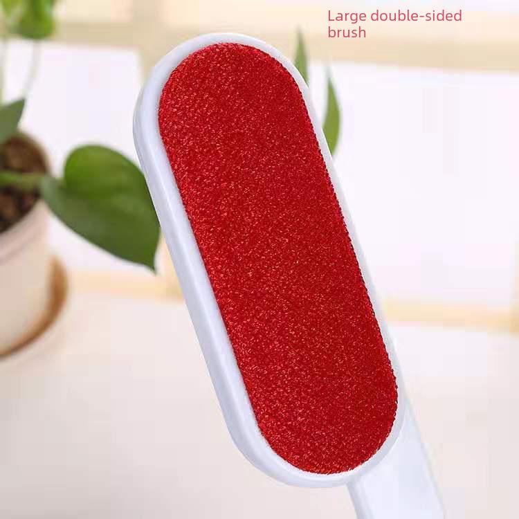 Double-Sided Electrostatic Clothing & Hair Remover Brush