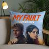 FILM O-Our Fault Pillow Case Cute Room Home Office Decor Protective Pixel Covers Without Game Pillow-Insert