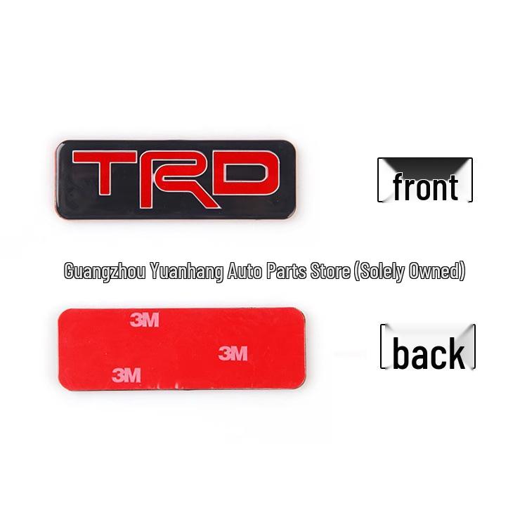 3D Grille Emblems for TRD, SI, BMW M, RS Sports Cars