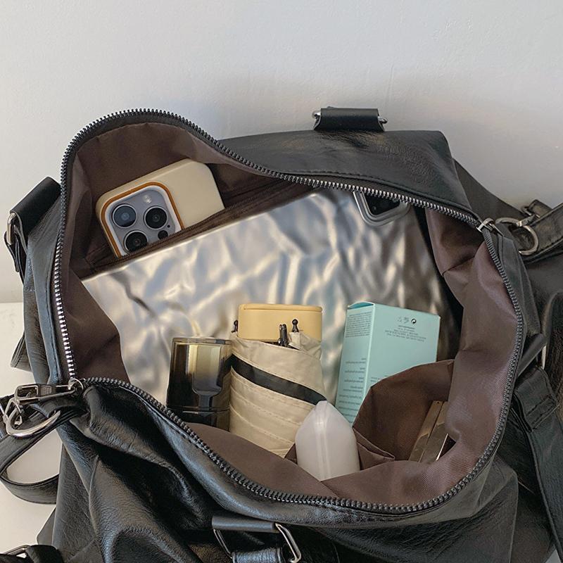 Minimalist Women's Handbag,soft PU Leather Material,large Capacity,solid Color,crossbody Bag,suitable for Travel and Shopping,fashionable Shoulder Bag