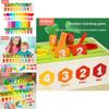 Wooden Carrot Matching Puzzle For Preschoolers With Educational Skills For Kids Ages 3 To 6