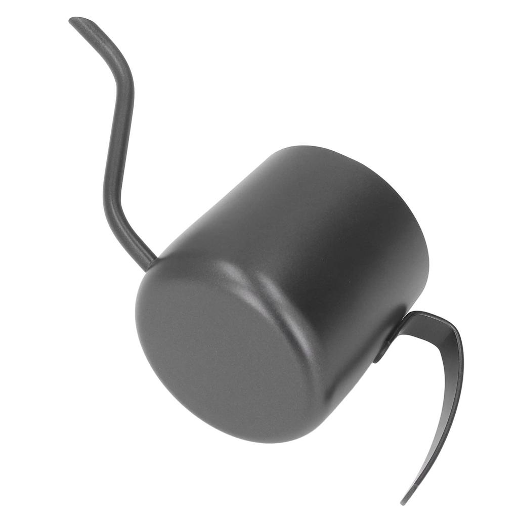 250ml Stainless Steel Narrow Mouth Coffee Kettle with Gooseneck Design, Graduated Drip Pot for Coffee, Tea, and Infused Water, Compact Design for the