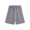 Li-Ning Wade Series Letter Print Ice Feel Loose Casual Shorts Men shorts Shadow-Gray AKSU371-1