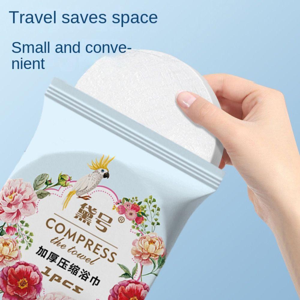 Washable Compressed Bath Towel Thickened And Large Face Towel Gifts Portable Bath Towels  Travel