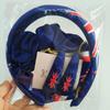 2026 3 Stück Fahnen Länder Set Stirnband Haarspange für Frauen Fußballfans Mode USA Mexiko Kanada Deutschland Fahne Haaraccessoire