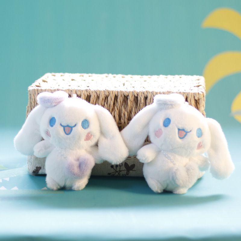 Sanrio Cinnamoroll Lover Keychain High-quality Plush Pendant For Anime Fans