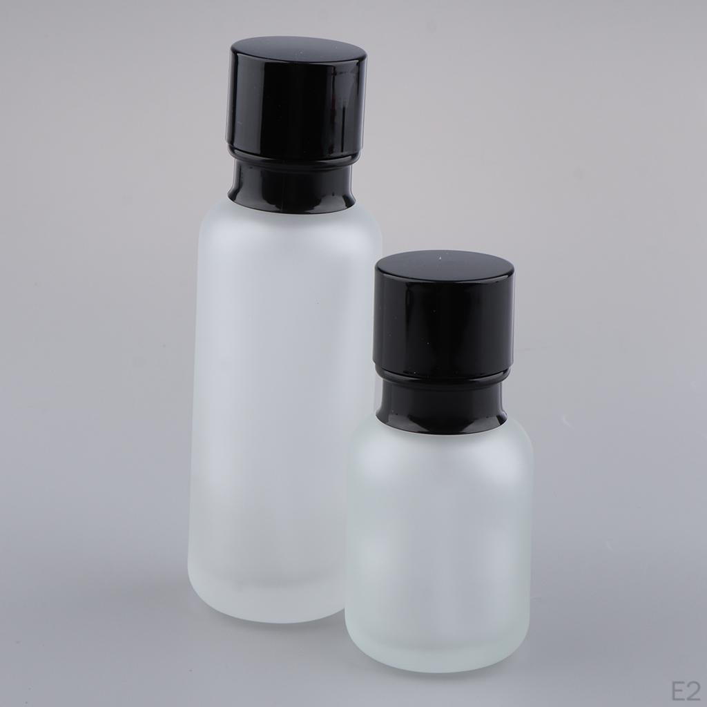 2 Pcs Empty Bottle Spray Cosmetic Liquids