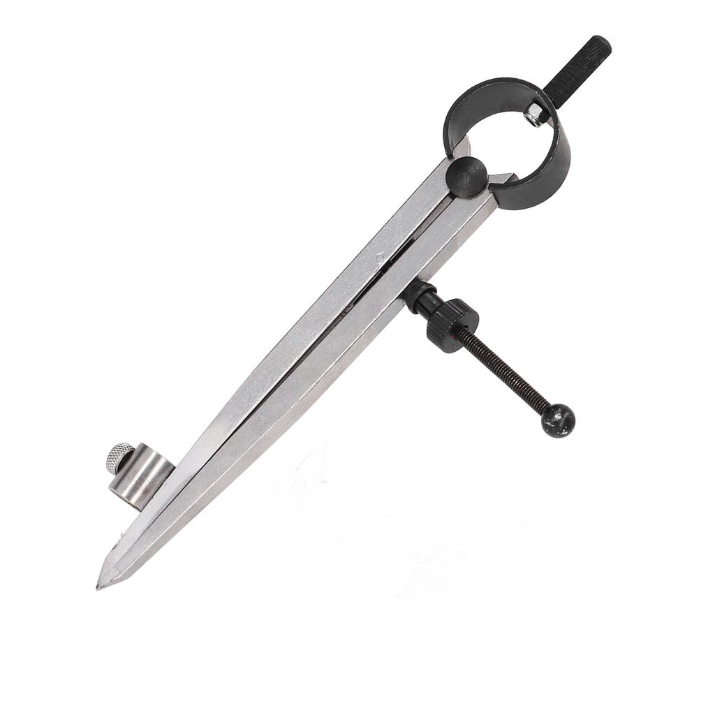 Wing Divider Gauge Carbon Steel Adjustable Angle Lockable Scribing Tool for Woodworking