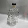 Butelka na whisky w kształcie buldoga 300 ml Duża pojemność Szklana karafka Karafka do czerwonego wina Akcesorium do whisky do domowego baru