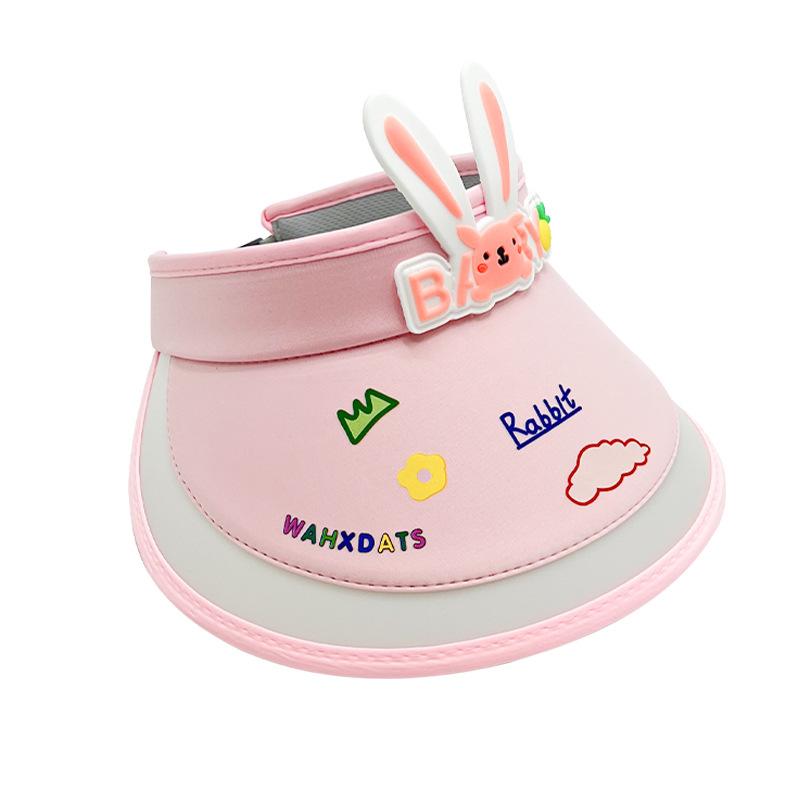 Summer Children's Sun Protection Hat Boys and Girls Waterproof Sun Protection Ceiling Hat Baby Big Hat Brim UV Sun Hat