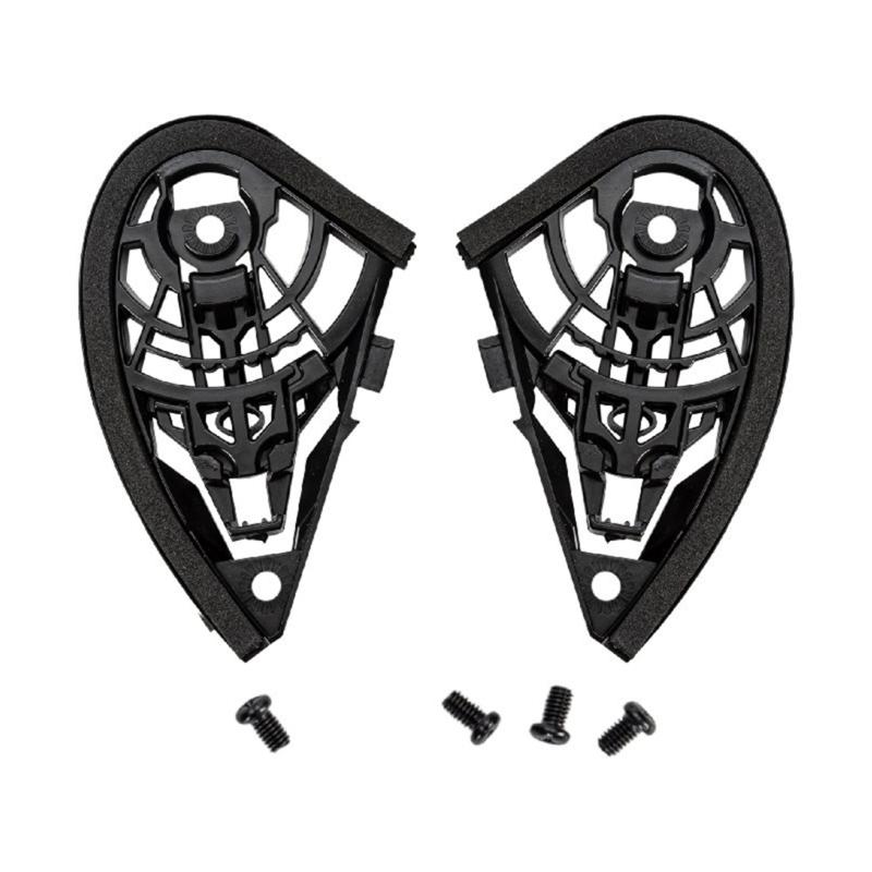 Para Osłony Twarzy Osłony Przeciwwiatrowe Podstawa ze Śrubą Akcesorium do Kasków Motocyklowych dla Kasków K3 K4 Podstawa Płyty Akcesoriów Osłon