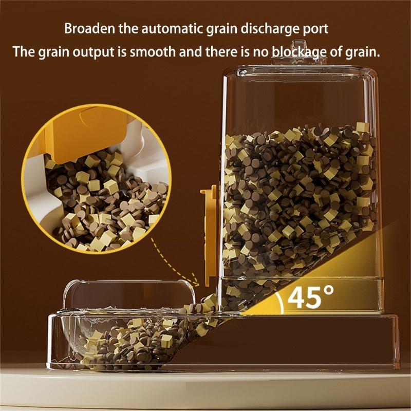 Smarted Pet Feeders With Timers And Portion Control Integrated Food Water Dish Anti Spill Safe Materials