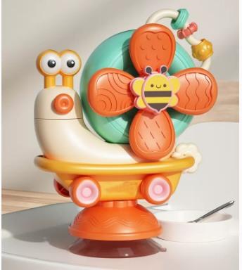 Baby Dining Table Suction Cup Rotating Le Dining Chair 6-Month-Old Baby Dining Plate Finger Fine Toy