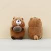 Toy Plush Groundhog Cartoon Keychain Backpack Pendant Childrens Gift Holiday