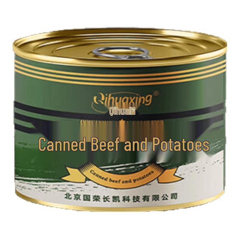 Qihua Star Potato Beef Canned Food