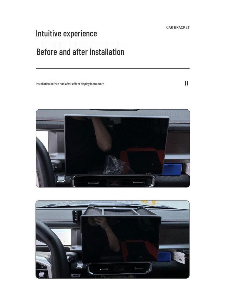 Jetour Traveller 23-24 Screen Model Phone Holder Upgrade Bracket