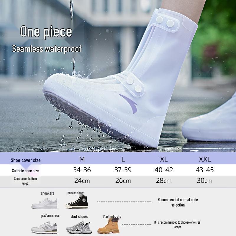 Shixun High-Top Silicone Rain Shoe Covers