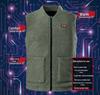 Men's Smart Heated Vest with USB - Thickened Electric Heating for Extra Warmth