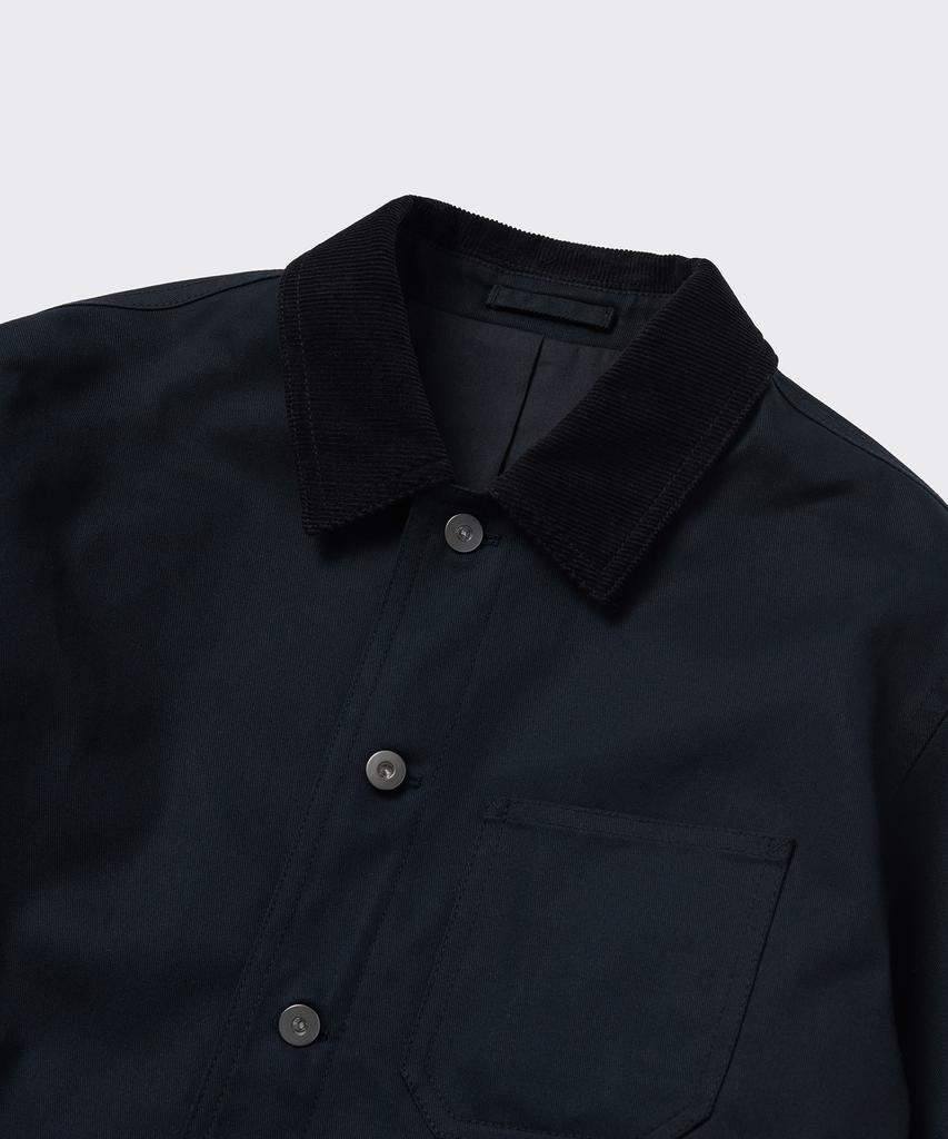 Musinsa Standard Cp Twill Chore Jacket [Navy]