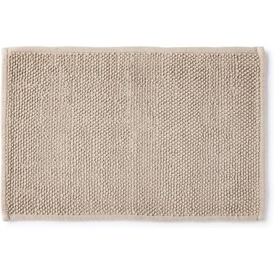 Chenille Bath Mat Medium Beige - Soft Absorbent Bathroom Mat, Japan