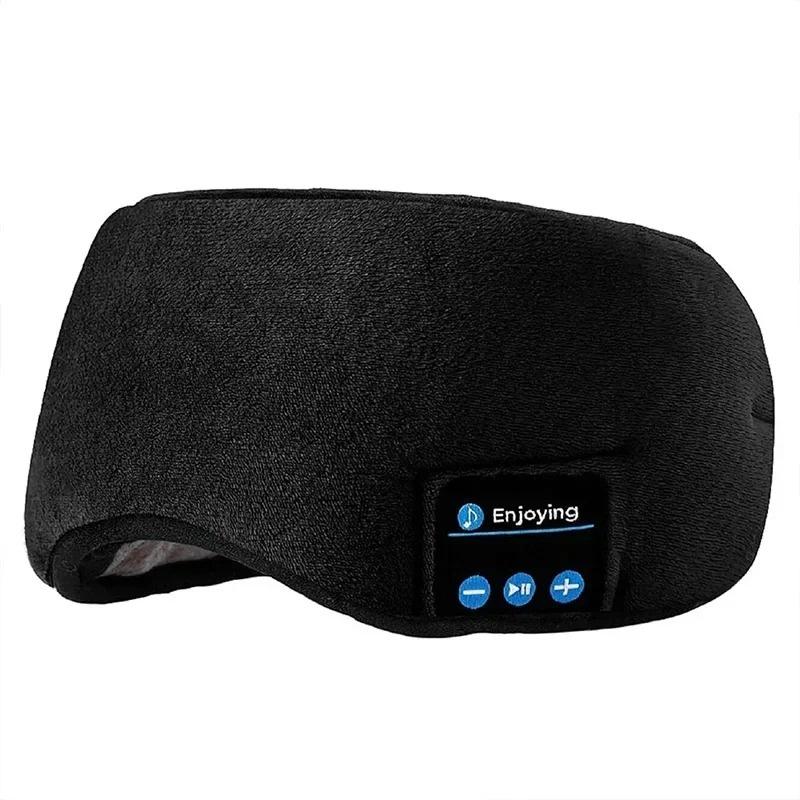 Eye Mask Sleep Headphones Bluetooth Sleeping Headphones Bluetooth Headband Soft Elastic Comfortable Wireless Music Earphones
