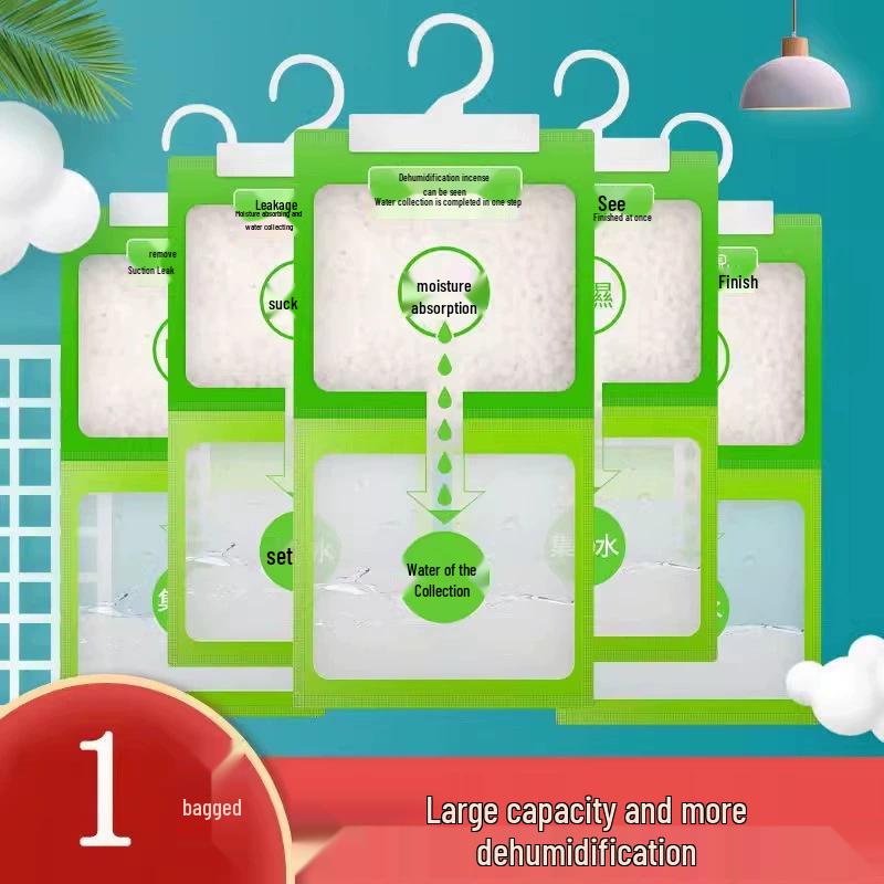 Dorm Students  Moisture-Absorbing Wardrobe Dehumidifier Bag - Mold & Mildew Prevention