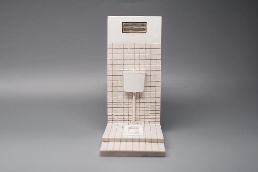 

Toys & Hobbies [TOYBARJAPAN] 112 Scale Action Figure Wall-Mounted Japanese-Style Squatting Toilet Bowl with White Tile Style (Figure not included)