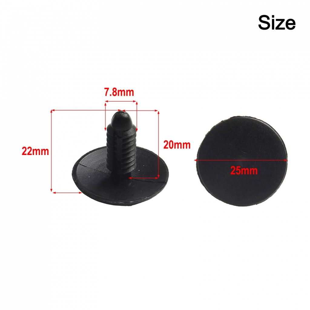 .20X Klipsy mocujące nadkole typu push-pin 6506293AA Dla Jeep Grand-Cherokee AU.