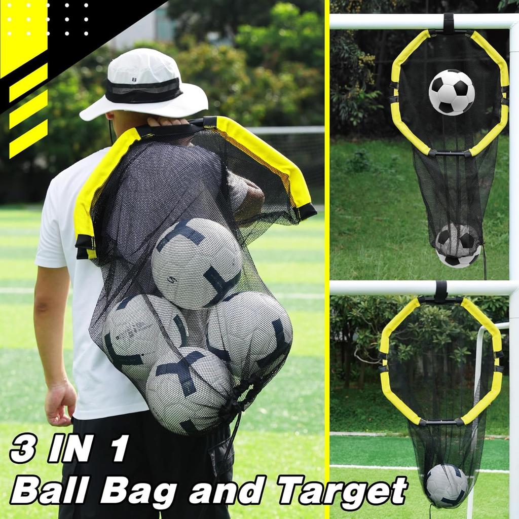 3 In 1 Soccer Goal Target Net Practice