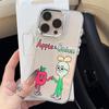 Cartoon Apple And Onion Phone Case for Xiaomi Redmi Note A5 A3 15 14 13 14c 13c 12 11 12s 12c 10c 10 9  Pro Plus 4G 5G Cover