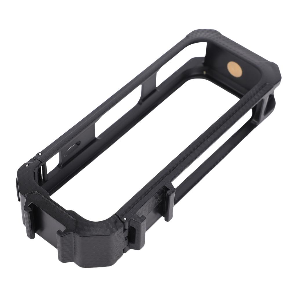 Protective Cage Fit for Insta360 X5 Action Camera Magnetic Quick Release Handheld Camera Housing Case Frame with Cold Shoe 1/4 Inch Screw Hole