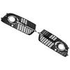Kratka Lampy Przeciwmgielnej Zderzaka Przedniego 8R0807682N 8R0807681S Pasuje do Q5 S-Line SQ5 2013-2017 Czarny Chrom