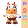 Kids Electric Cow Toy with LED Light Music Singing Dancing Cartoon Dairy