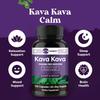 Kava root extract capsules, 1000mg high concentration of kava plant extract per serving, suitable for adults.