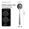 304 Stainless Steel Long Handle Pot & Grill Cleaning Brush - Gentle on Hands