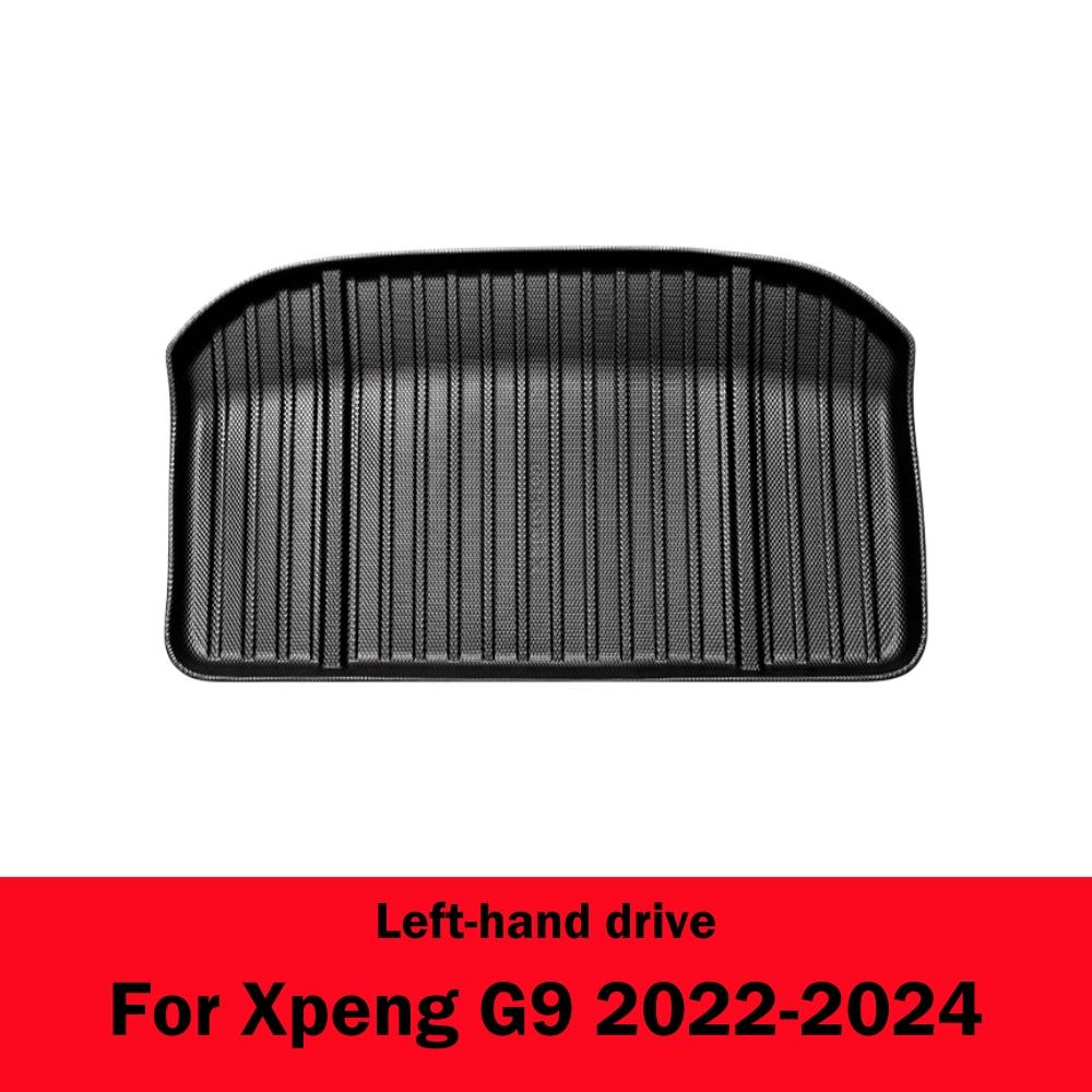 For Xpeng G9 2025-2025 Floor Mats Trunk Mats Cargo Liner TPE 3D Floor Carpets Waterproof Odorless All Seasons Mat LHD