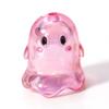 5 PCs Acrylic Halloween Ghost Beads For DIY Charm Jewelry Making MulticolorTransparent Beads 17mm x 15mm, Hole: Approx 1.8mm