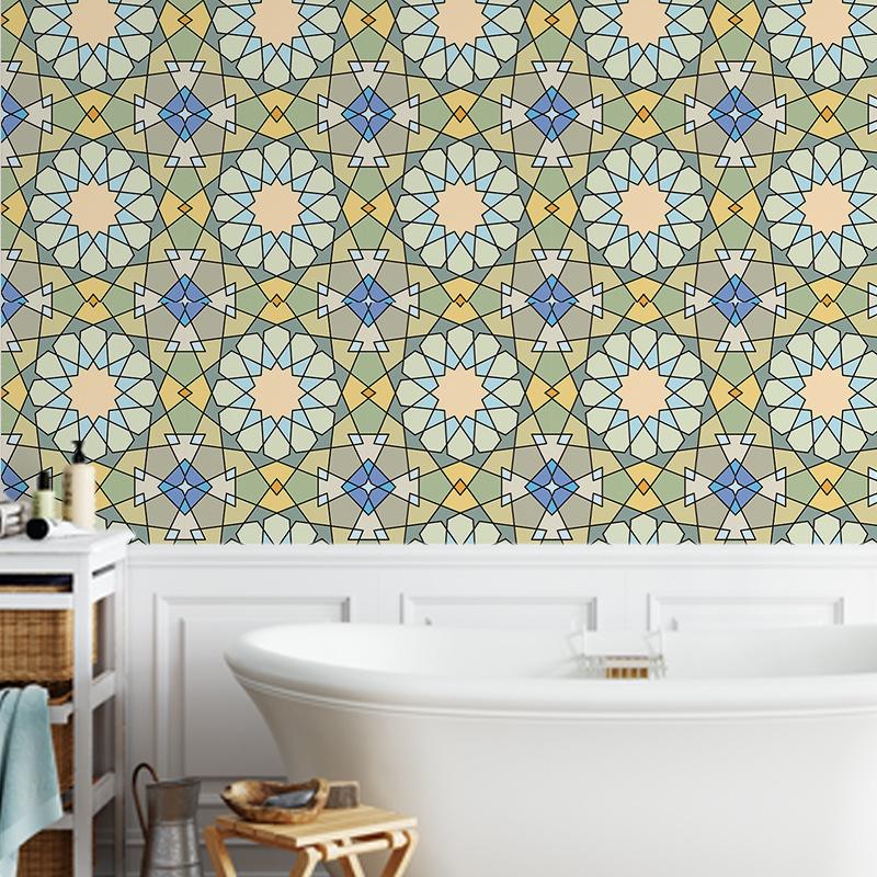 Samoprzylepna Naklejka Ścienna z PVC, Usuwalna, Dekoracyjne Tło, Drukowanie Artystyczne DIY, Wodoodporna, Samoprzylepna Tapeta